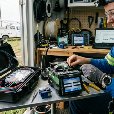 fusion splicing large fusion splicing large